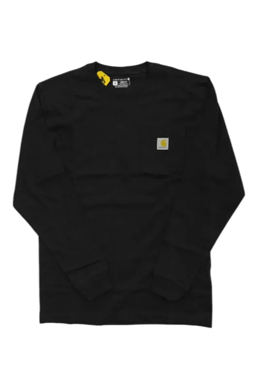 Carhartt Men's Loose Fit Heavyweight LS Pocket Script Graphic T-Shirt sold by Out&Back Outdoor