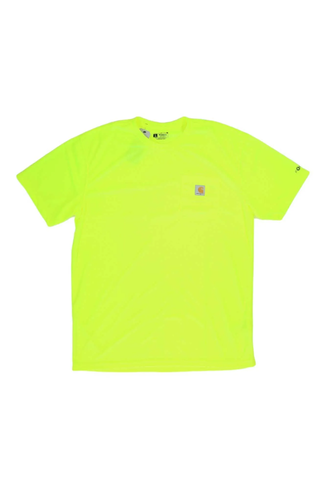 Carhartt Mens High-Visibility Force Color Enhanced SS T-Shirt sold by Out&Back Outdoor product image thumbnail 2