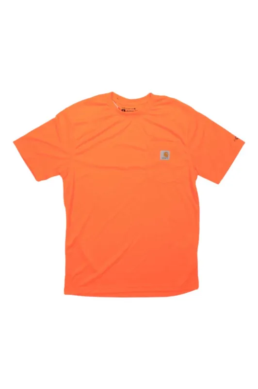 Carhartt Mens High-Visibility Force Color Enhanced SS T-Shirt sold by Out&Back Outdoor