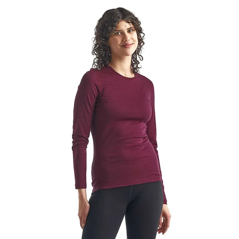 Icebreaker Womens 200 Oasis LS Crewe sold by Out&Back Outdoor