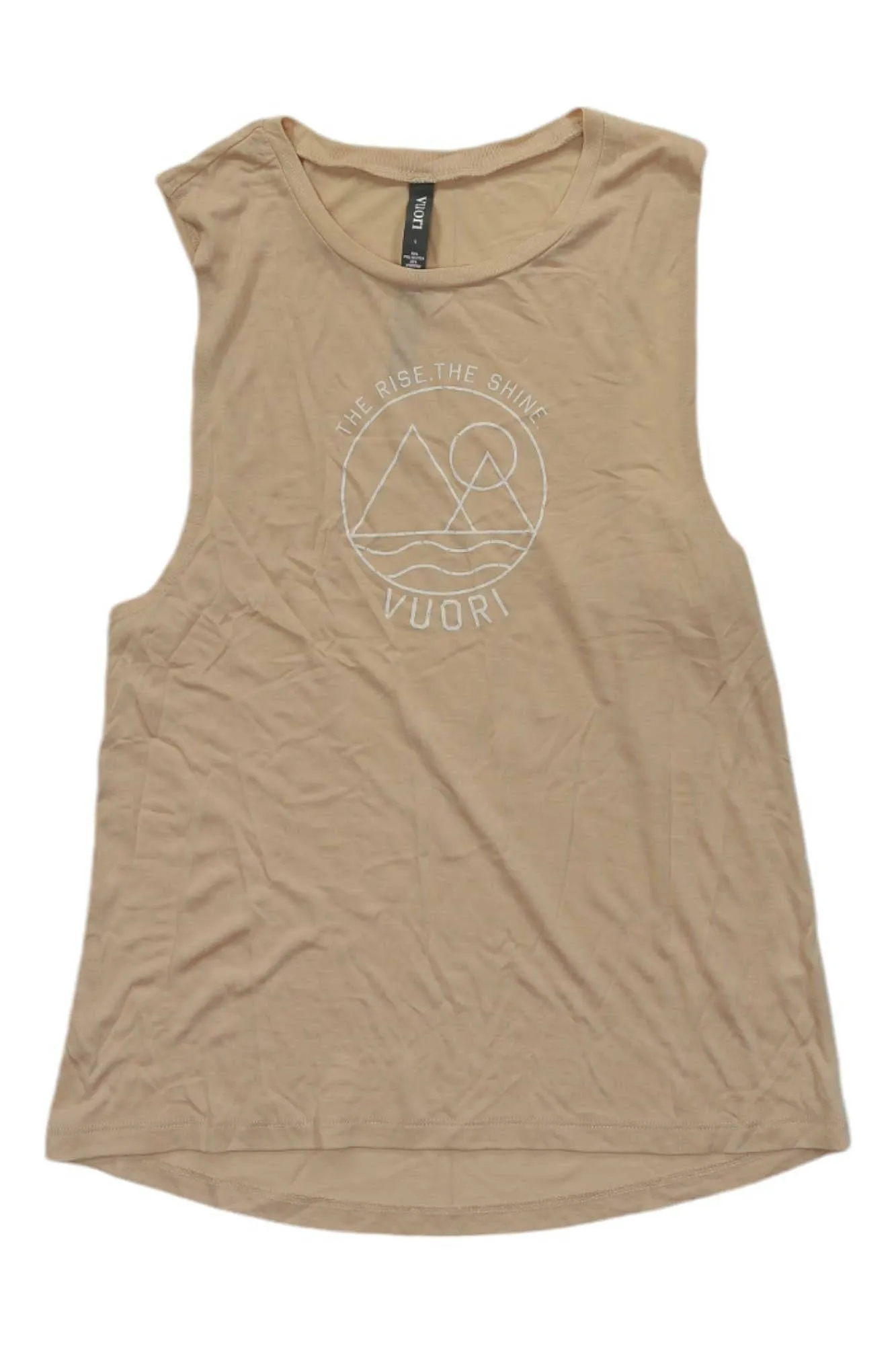 Vuori Womens The Rise The Shine Tank sold by Out&Back Outdoor