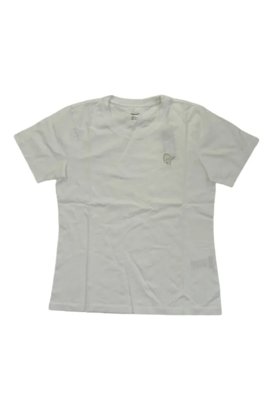 Norrona Womens /29 Cotton Vikinghead Embroidery T-Shirt sold by Out&Back Outdoor