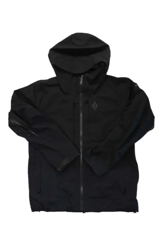 Black Diamond Men's Mission Shell Jacket sold by Out&Back Outdoor