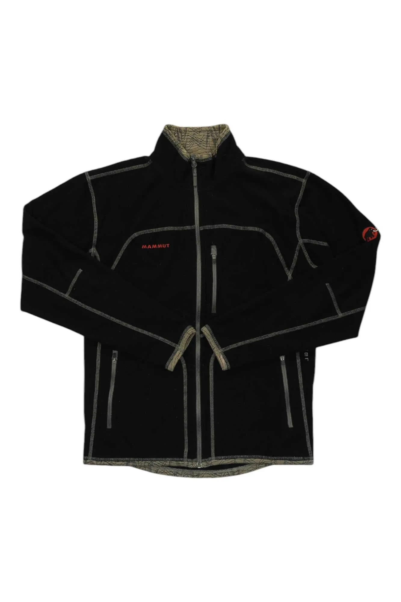 Mammut Mens Eschler White Fleece Jacket sold by Out&Back Outdoor product image thumbnail 5