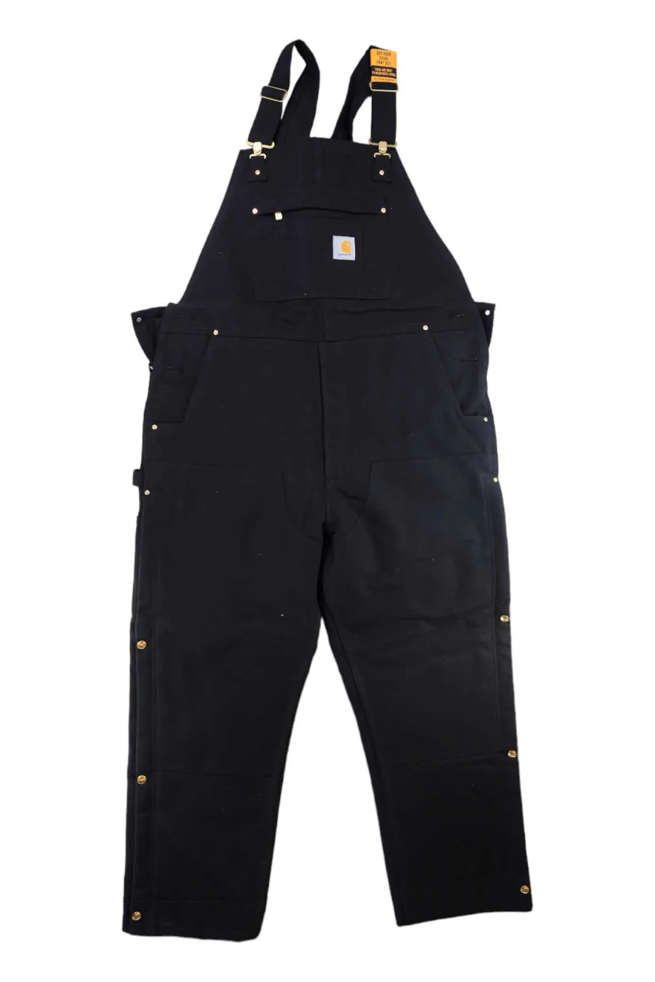 Carhartt Mens Loose Fit Firm Duck Insulated Overall Bib sold by Out&Back Outdoor product image thumbnail 5