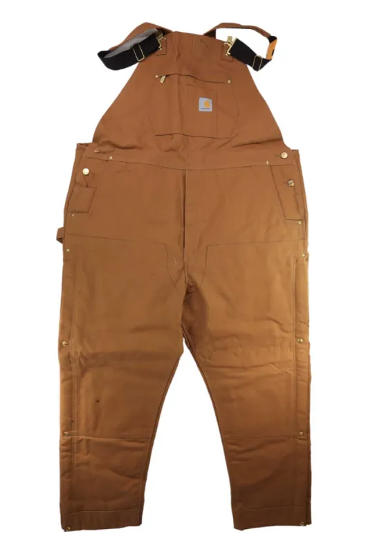 Carhartt Mens Loose Fit Firm Duck Insulated Overall Bib sold by Out&Back Outdoor