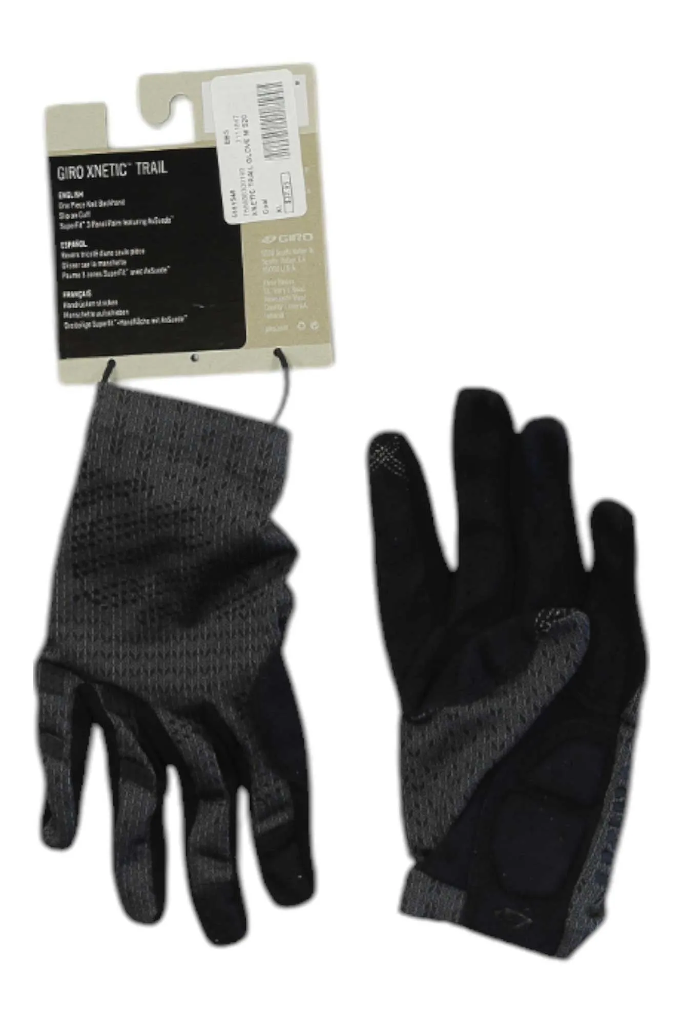 Giro Mens Xnetic Trail Glove sold by Out&Back Outdoor product image thumbnail 2