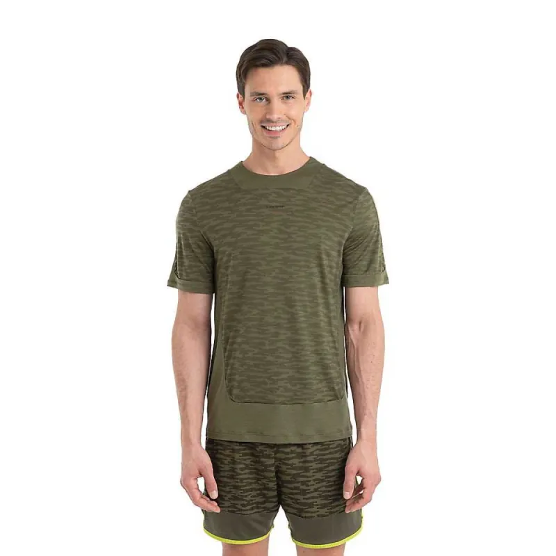 Icebreaker Mens Merino 125 Zoneknit IB Topo SS Tee sold by Out&Back Outdoor