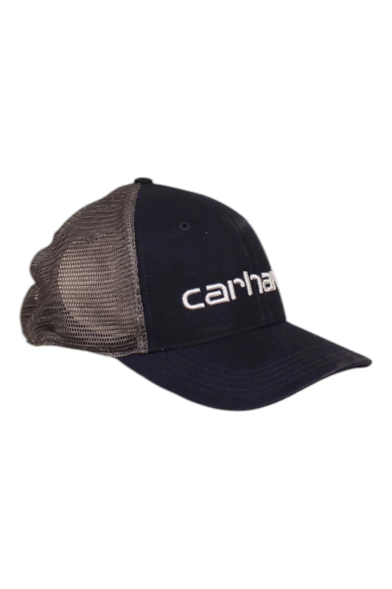 Carhartt Mens Canvas Mesh-Back Logo Graphic Cap sold by Out&Back Outdoor