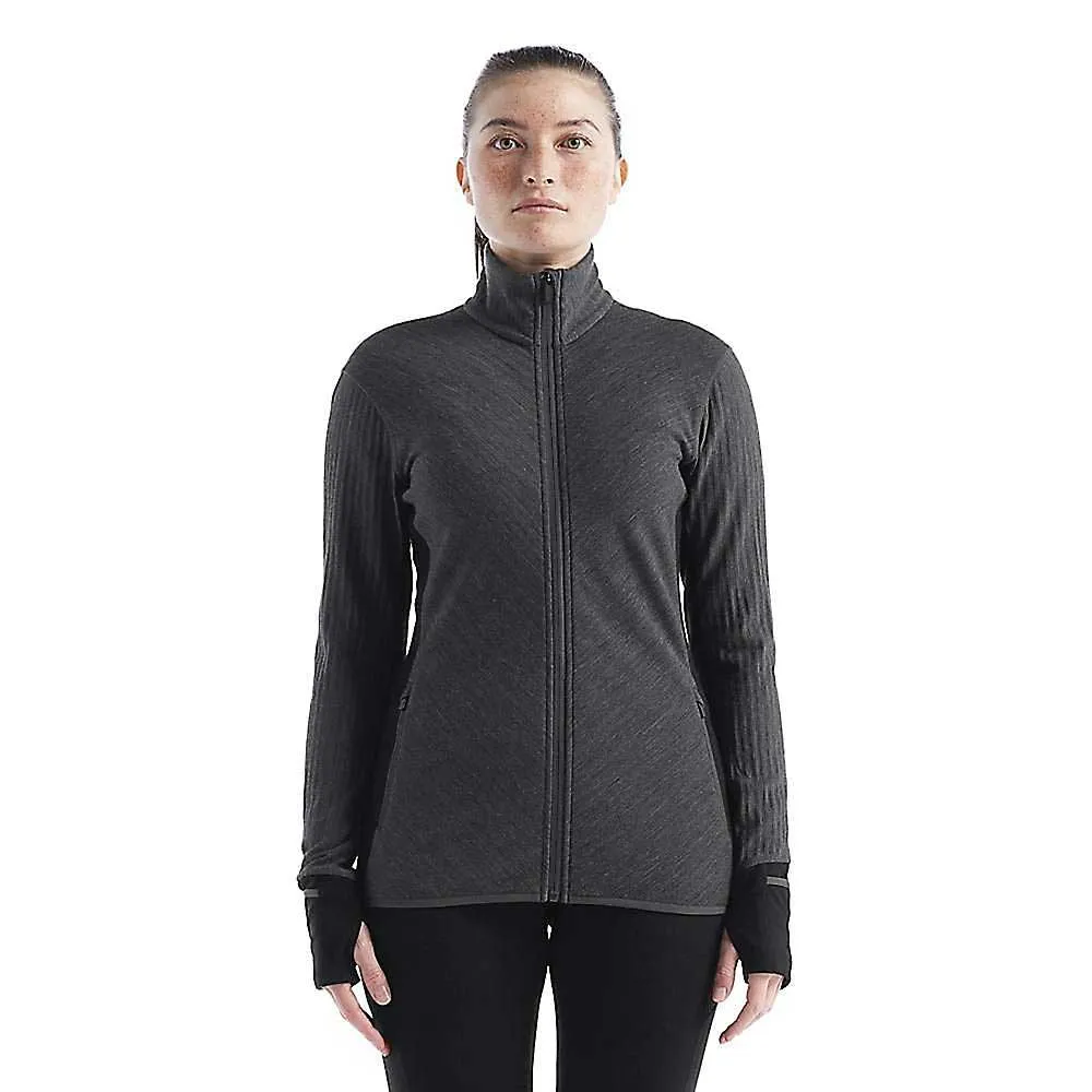 Icebreaker Womens Descender LS Zip Top sold by Out&Back Outdoor