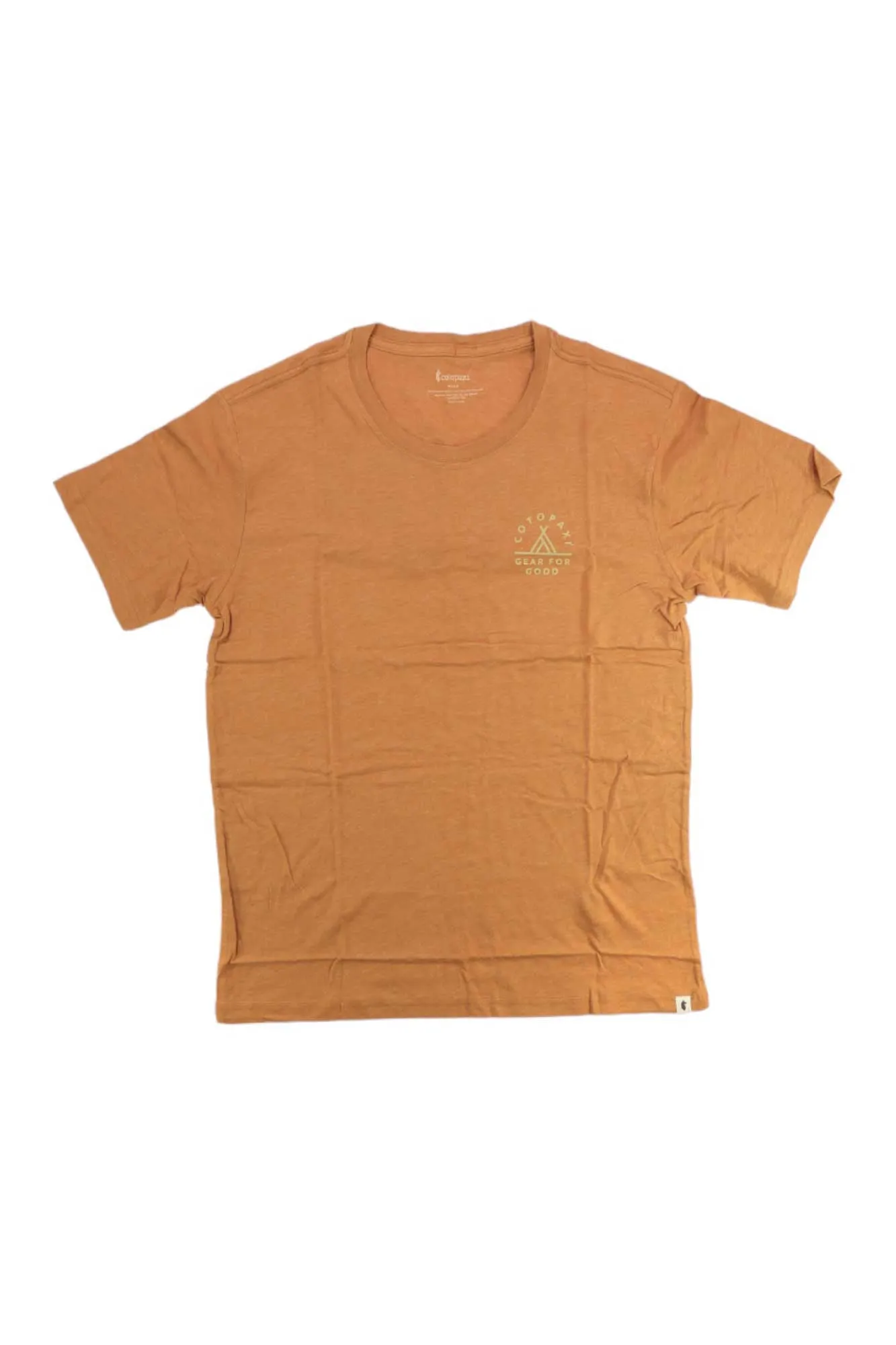 Cotopaxi Mens Llama Map Organic T-Shirt sold by Out&Back Outdoor
