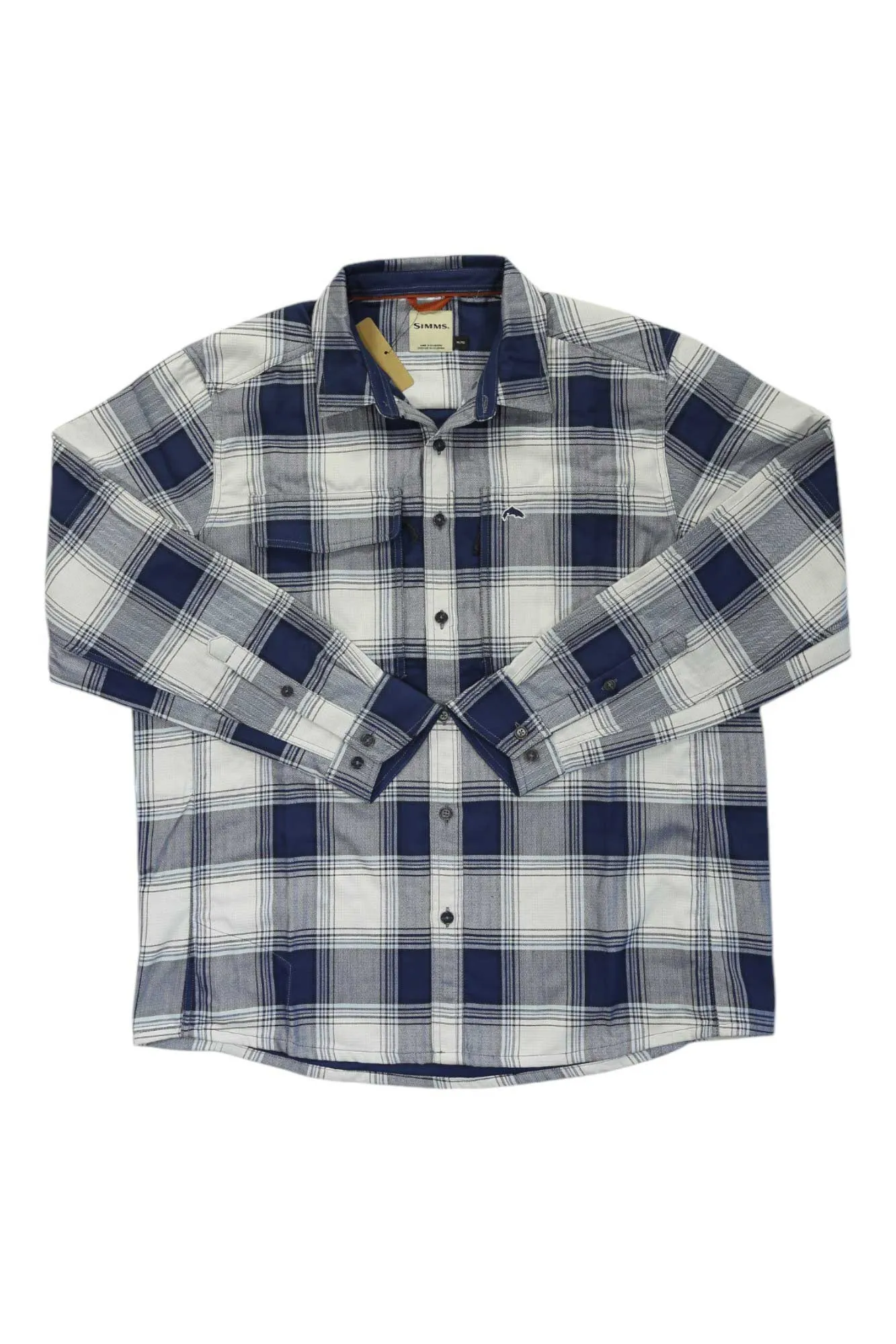 Simms Mens Guide Flannel Shirt sold by Out&Back Outdoor
