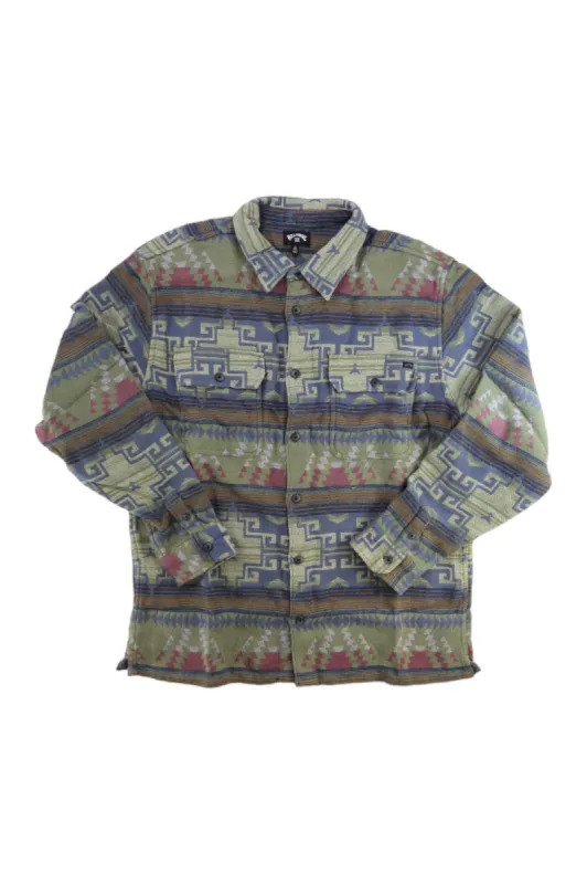 Billabong Mens Offshore Jacquard Flannel Shirt sold by Out&Back Outdoor