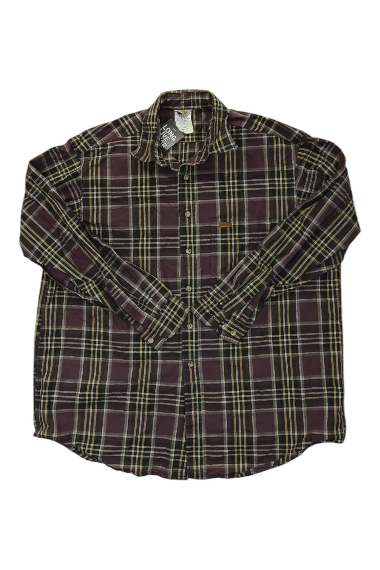 Carhartt Mens Vintage Heavy Weight Canvas Flannel sold by Out&Back Outdoor