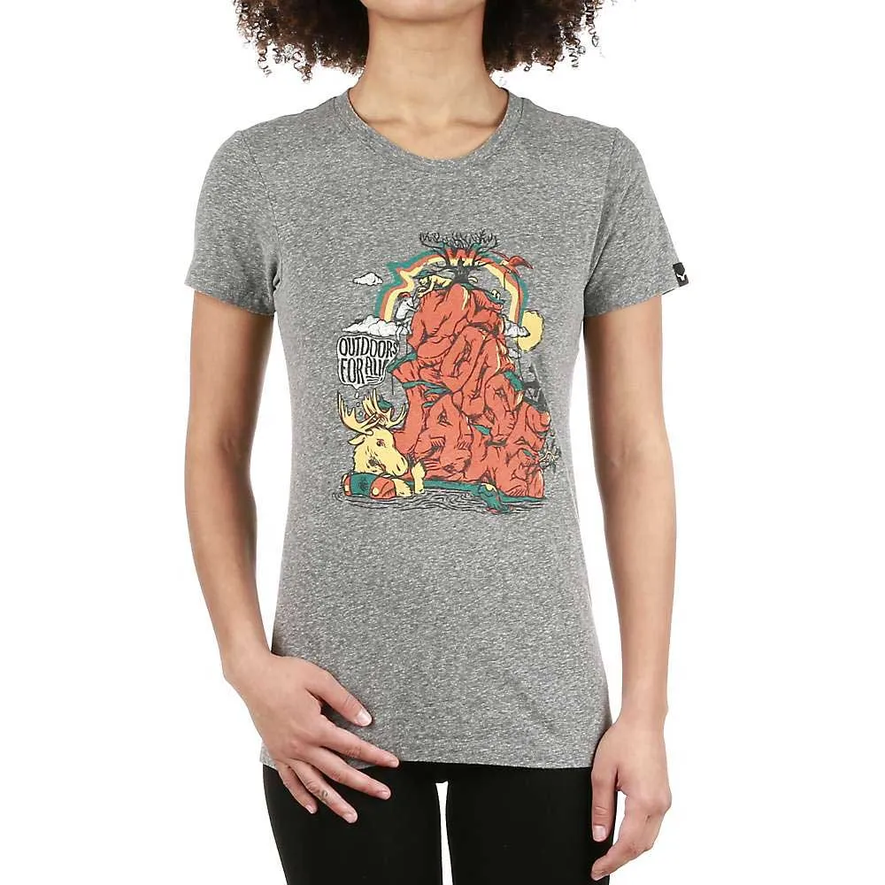 Moosejaw Womens Pizza Party SS Tee sold by Out&Back Outdoor