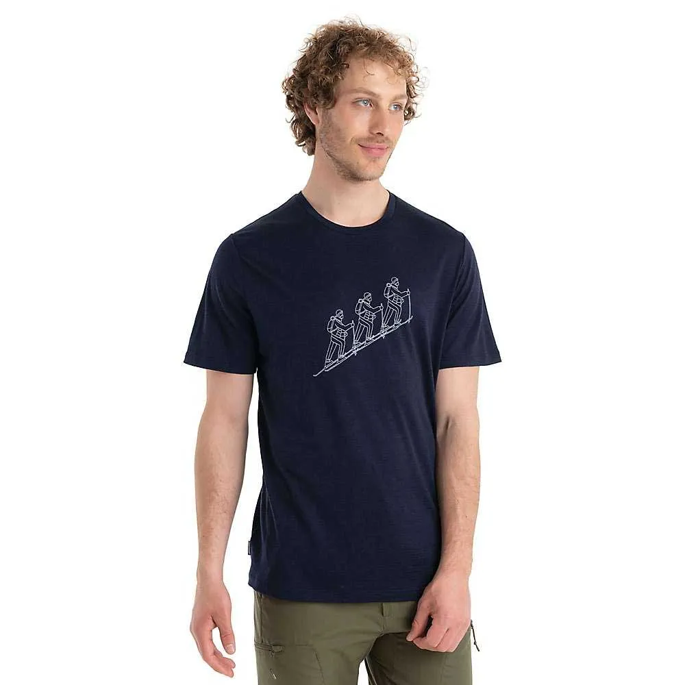 Icebreaker Mens Merino 150 Tech Lite II Natural Ski Tour SS Tee sold by Out&Back Outdoor product image thumbnail 2