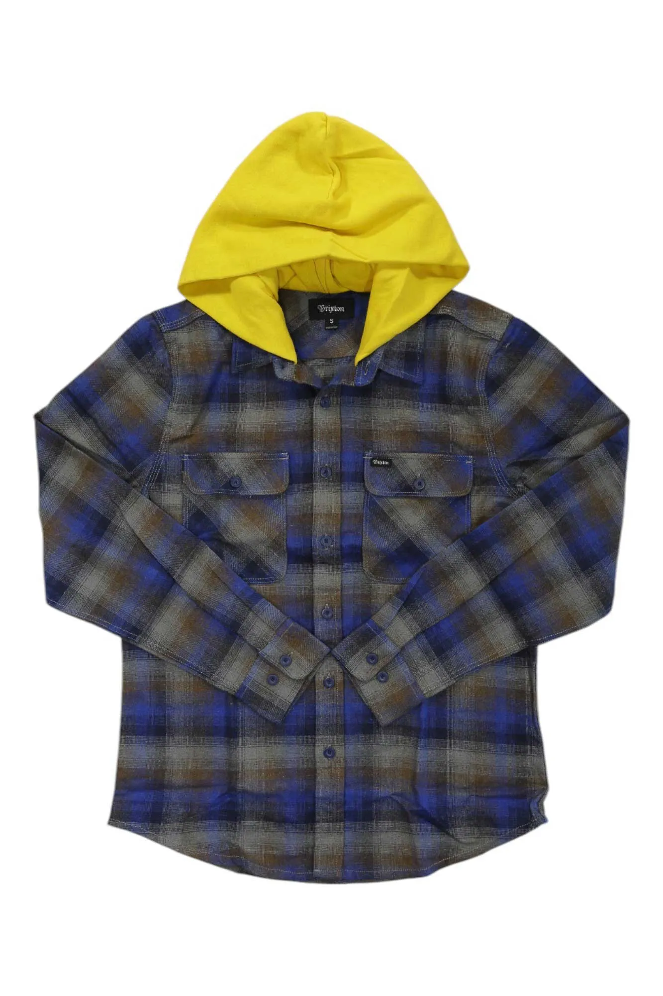 Brixton Mens Bowery Hood LS Flannel sold by Out&Back Outdoor product image thumbnail 3