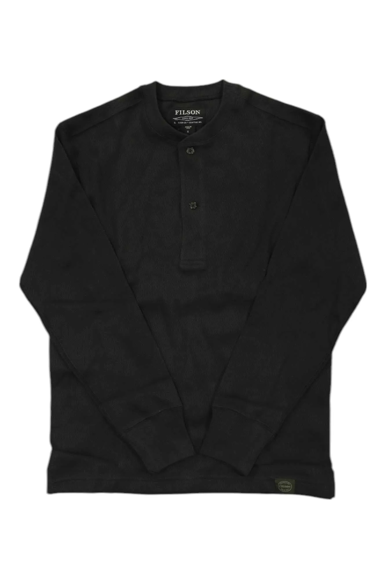 Filson Mens Waffle Knit Henley sold by Out&Back Outdoor product image thumbnail 2