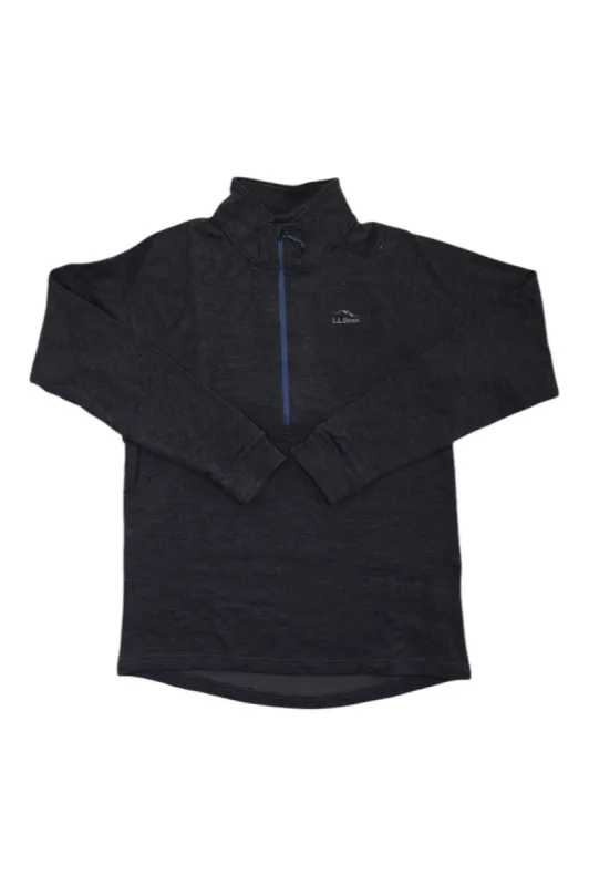 L.L.Bean Mens Adventure Grid Fleece 1/4 Zip Top sold by Out&Back Outdoor