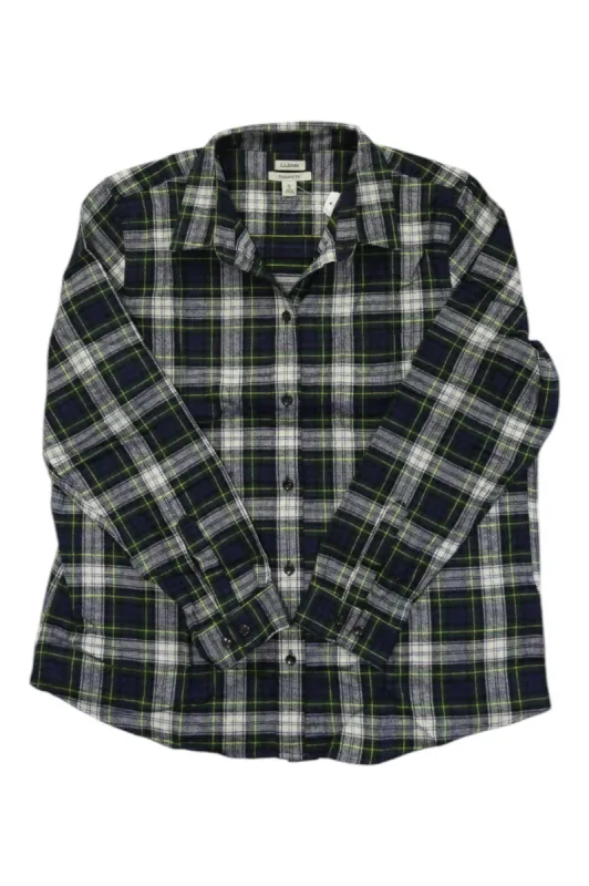 L.L.Bean Womens Scotch Plaid Shirt sold by Out&Back Outdoor