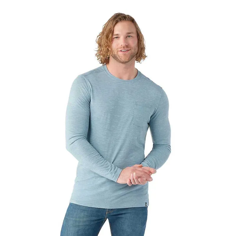 Smartwool Mens Everyday Exploration Merino LS Pocket Tee made by Smartwool