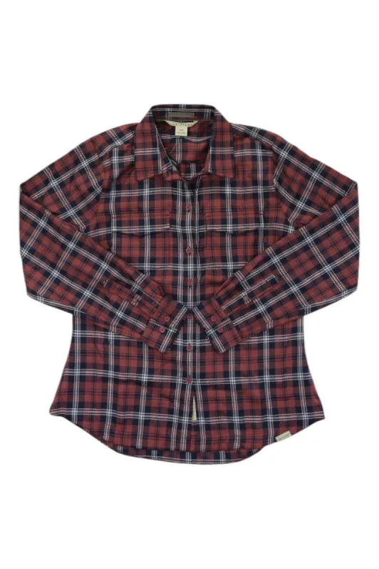 ExOfficio Womens Madison Midweight Flannel LS Shirt sold by Out&Back Outdoor