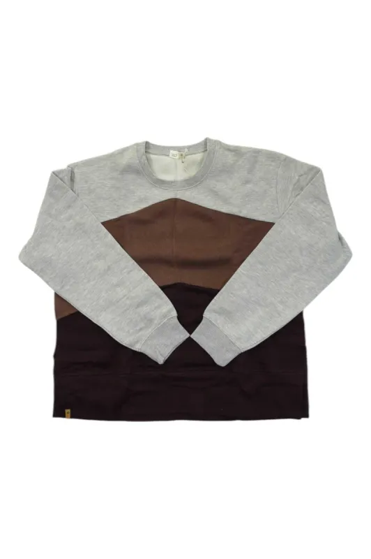 Tentree Womens TreeFleece Chevron Crew sold by Out&Back Outdoor
