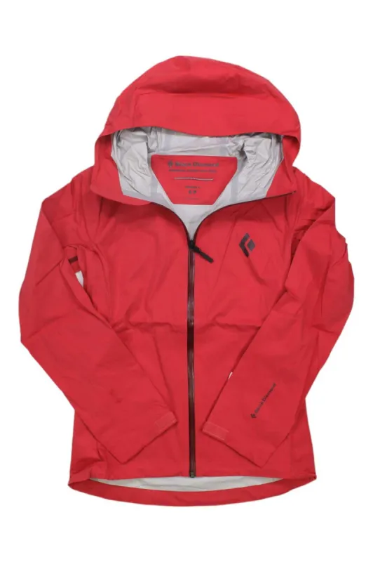 Black Diamond Womens StormLine Stretch Rain Shell sold by Out&Back Outdoor