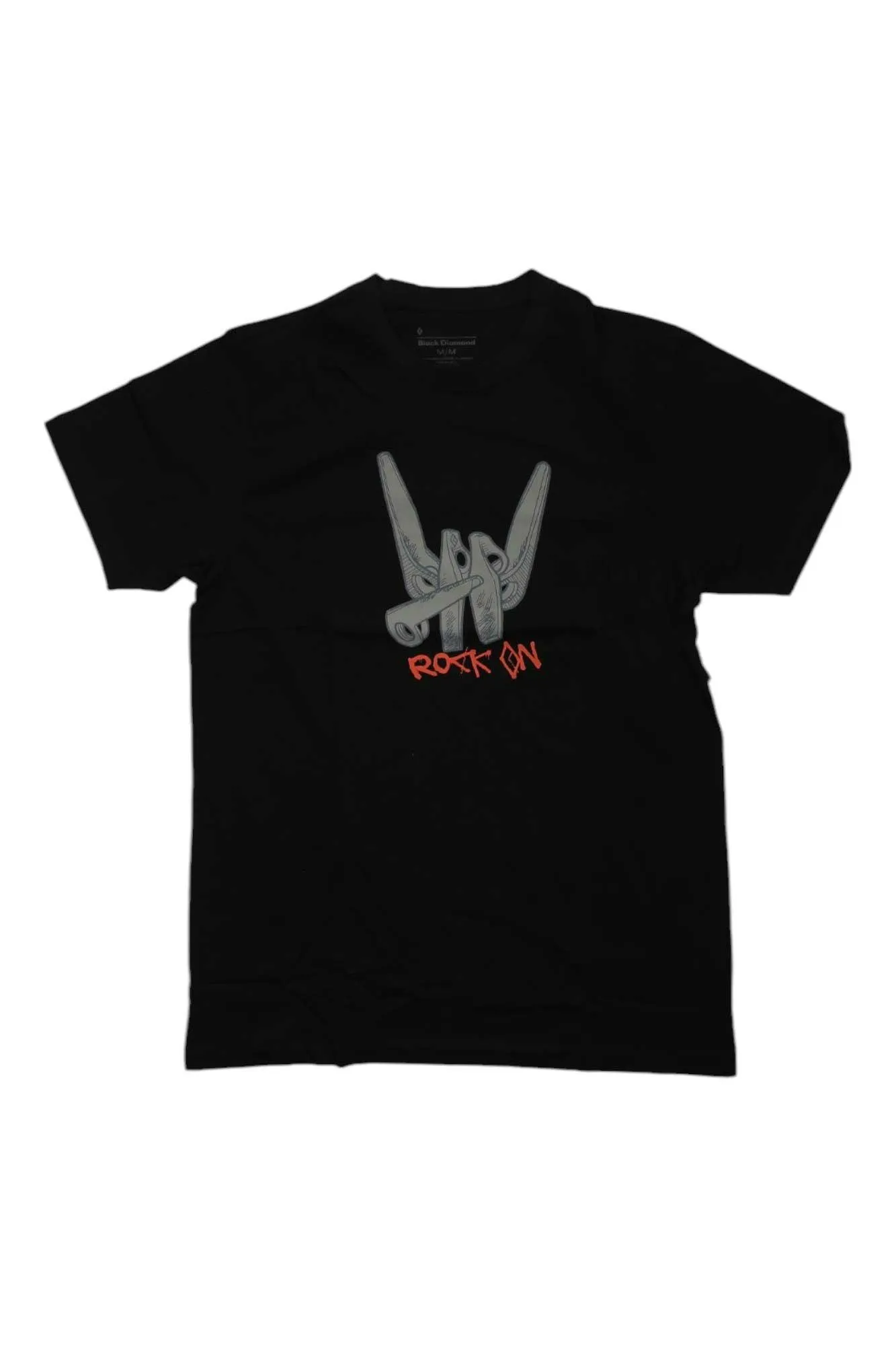 Black Diamond Mens Rock On Tee sold by Out&Back Outdoor