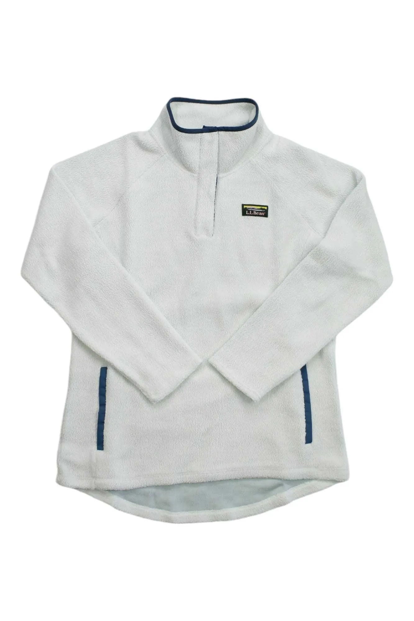 L.L.Bean Womens Tumbled Sherpa 1/4 Snap Pullover sold by Out&Back Outdoor product image thumbnail 2