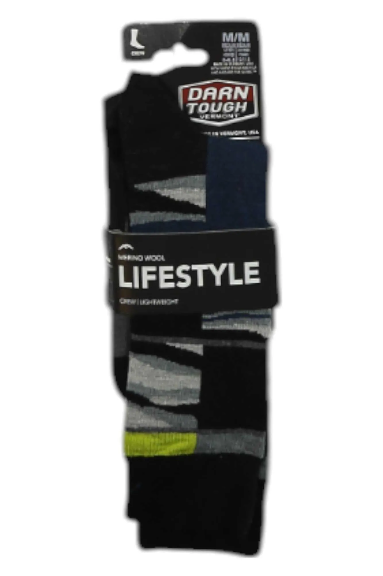 Darn Tough Mens Icefields Crew Light Sock sold by Out&Back Outdoor
