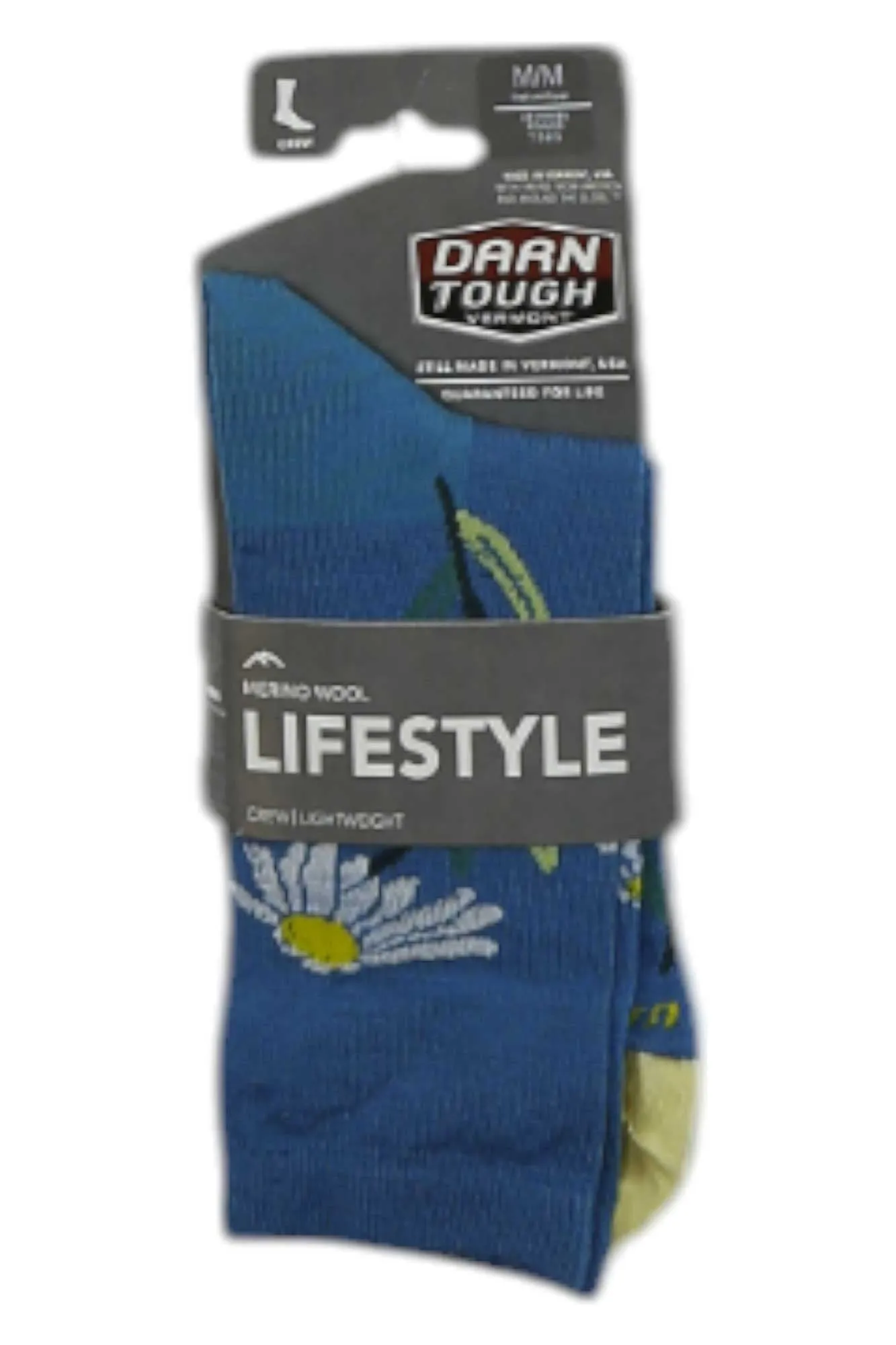 Darn Tough Womens Blossom Crew Lightweight Sock sold by Out&Back Outdoor