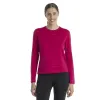 Icebreaker Womens Merino 200 ZoneKnit Energy Wind LS Tee sold by Out&Back Outdoor