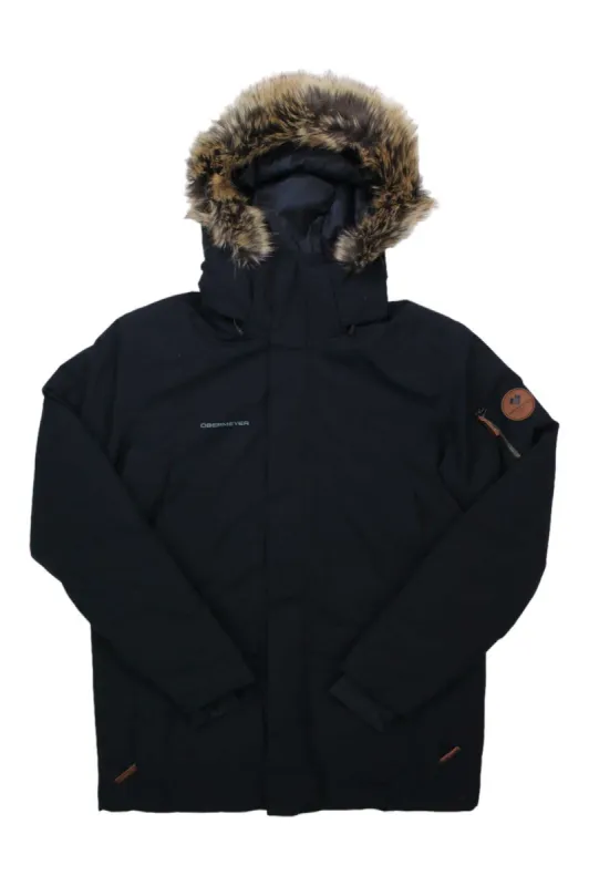 Obermeyer Mens Ridgeline Jacket with Faux Fur sold by Out&Back Outdoor