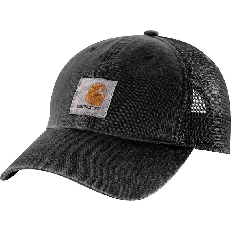 Carhartt Mens Canvas Mesh-Back Cap sold by Out&Back Outdoor