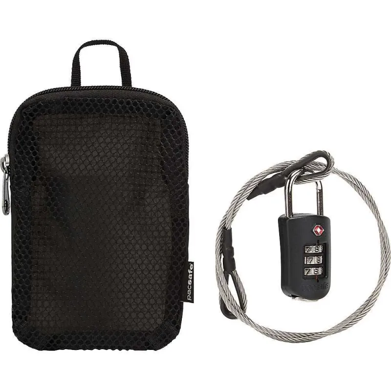 Pacsafe Prosafe 1000 TSA Accepted Combination Lock with Steel Cable sold by Out&Back Outdoor