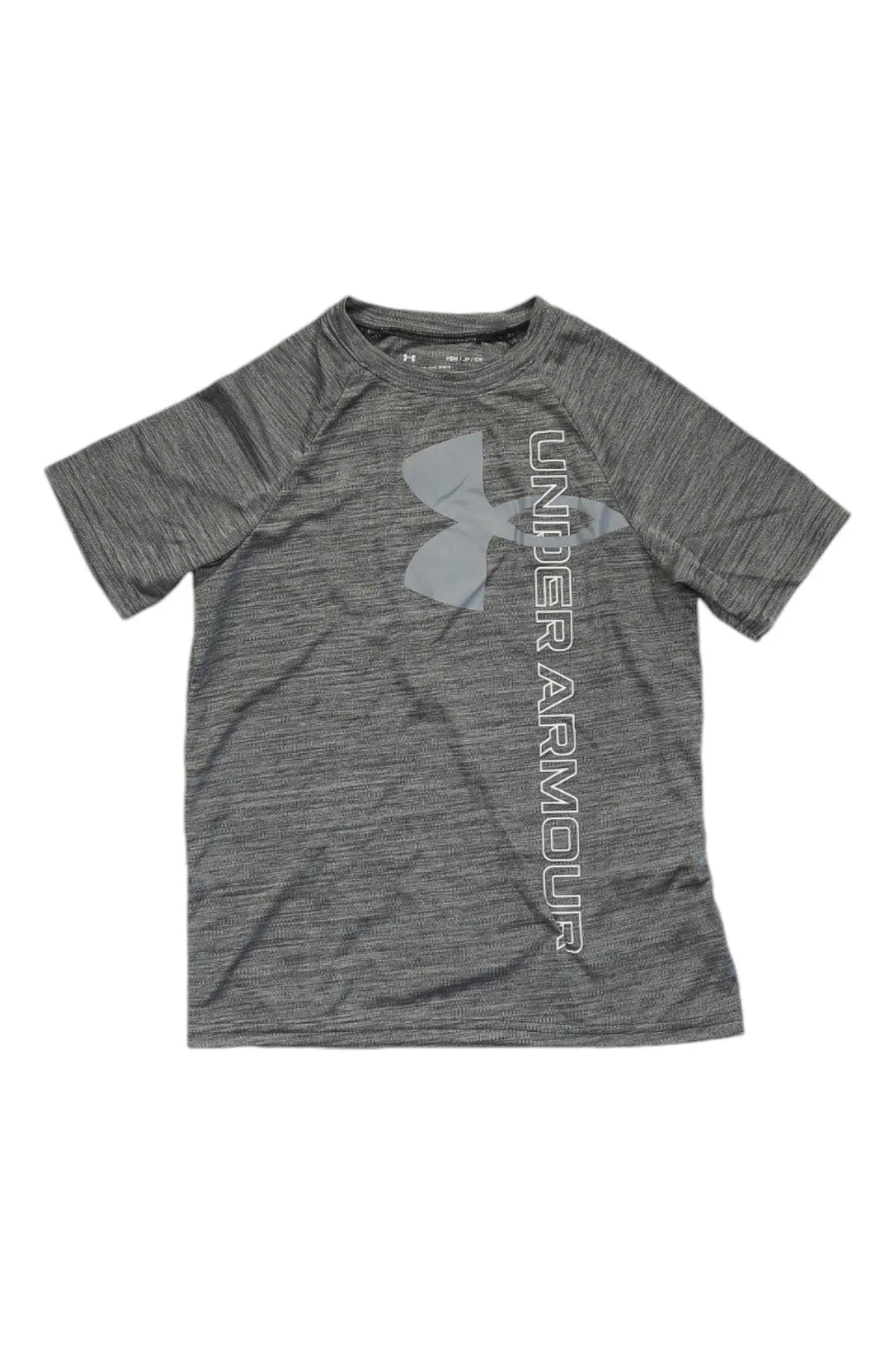 Under Armour Boy's Tech Logo Split Hybrid SS sold by Out&Back Outdoor