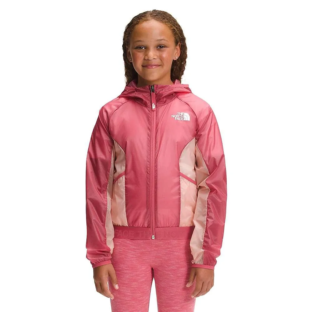 The North Face Girls' Windwall Hoodie sold by Out&Back Outdoor