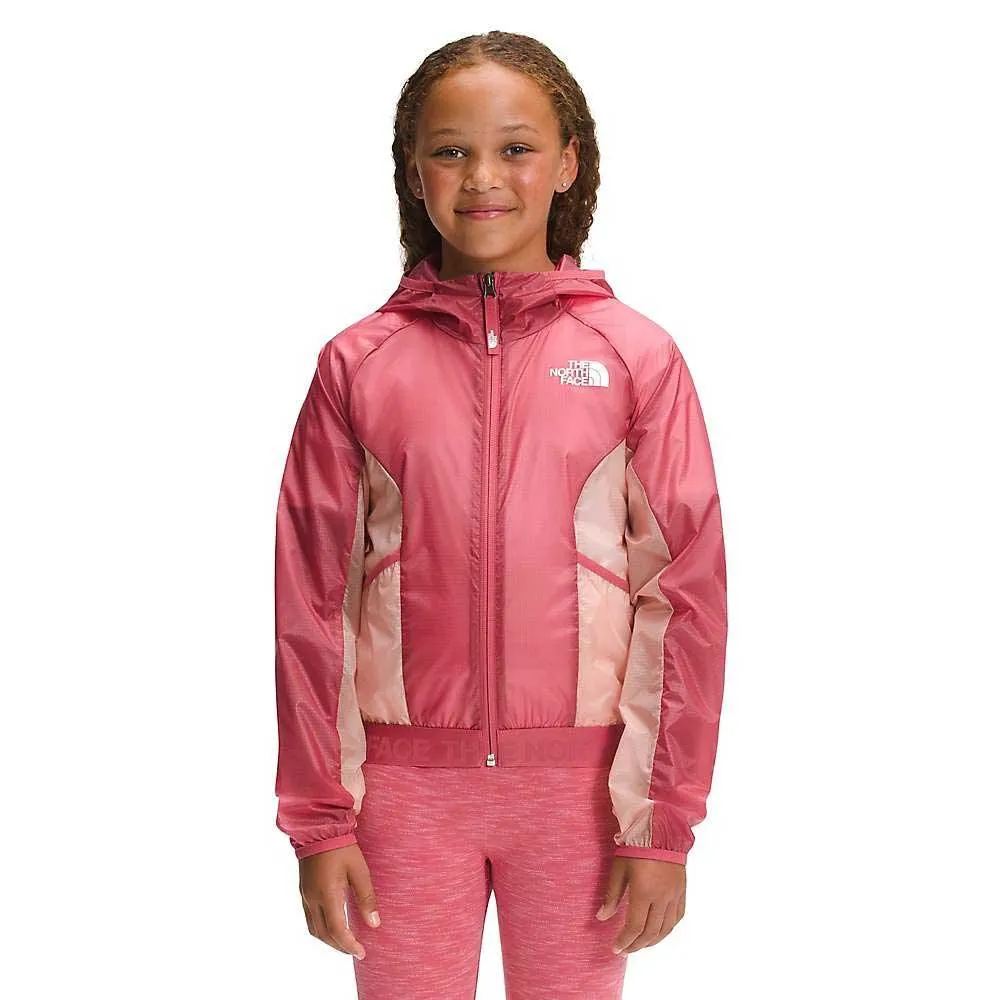 The North Face Girls' Windwall Hoodie sold by Out&Back Outdoor product image thumbnail 3