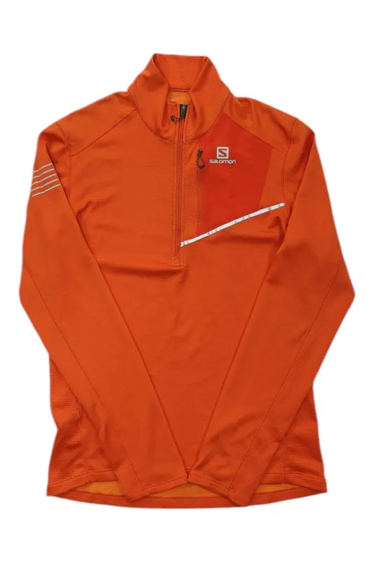 Salomon Mens Essential Seamless Half Zip Top sold by Out&Back Outdoor