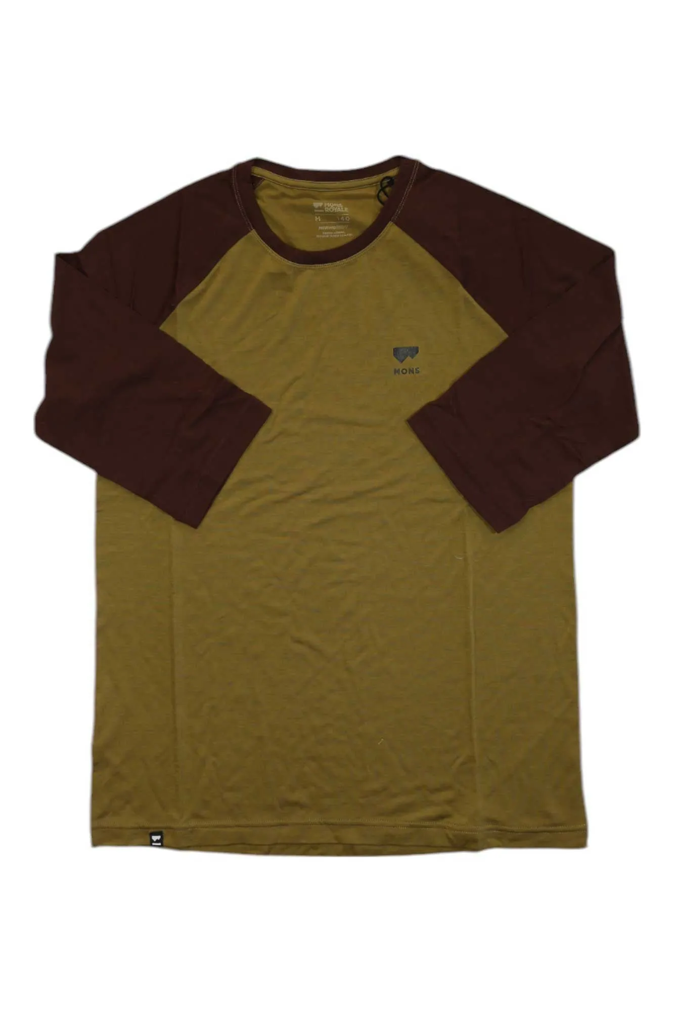 Mons Royale Mens Tarn Freeride Raglan 3/4 Top sold by Out&Back Outdoor