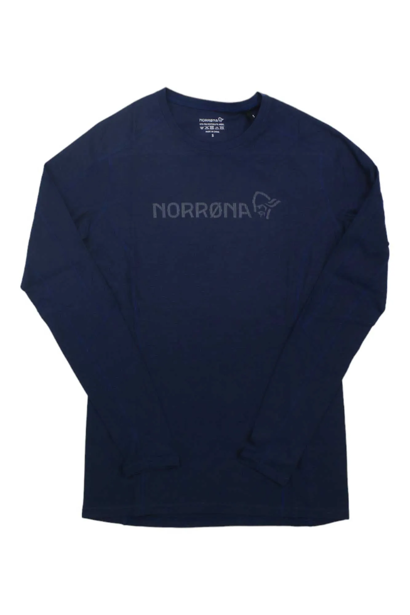 Norrona Womens Falketind Equaliser Merino Round Neck Top sold by Out&Back Outdoor