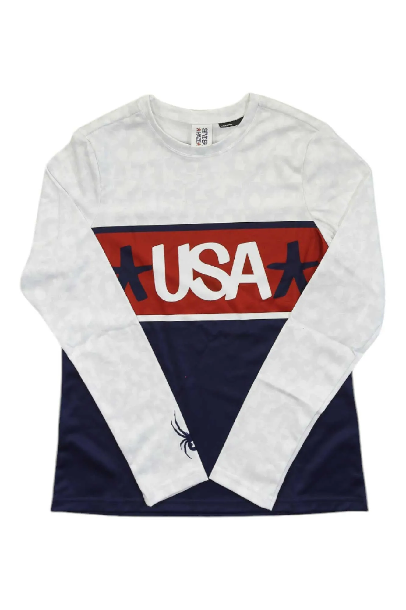 Spyder Womens USA Snow Crew Top sold by Out&Back Outdoor