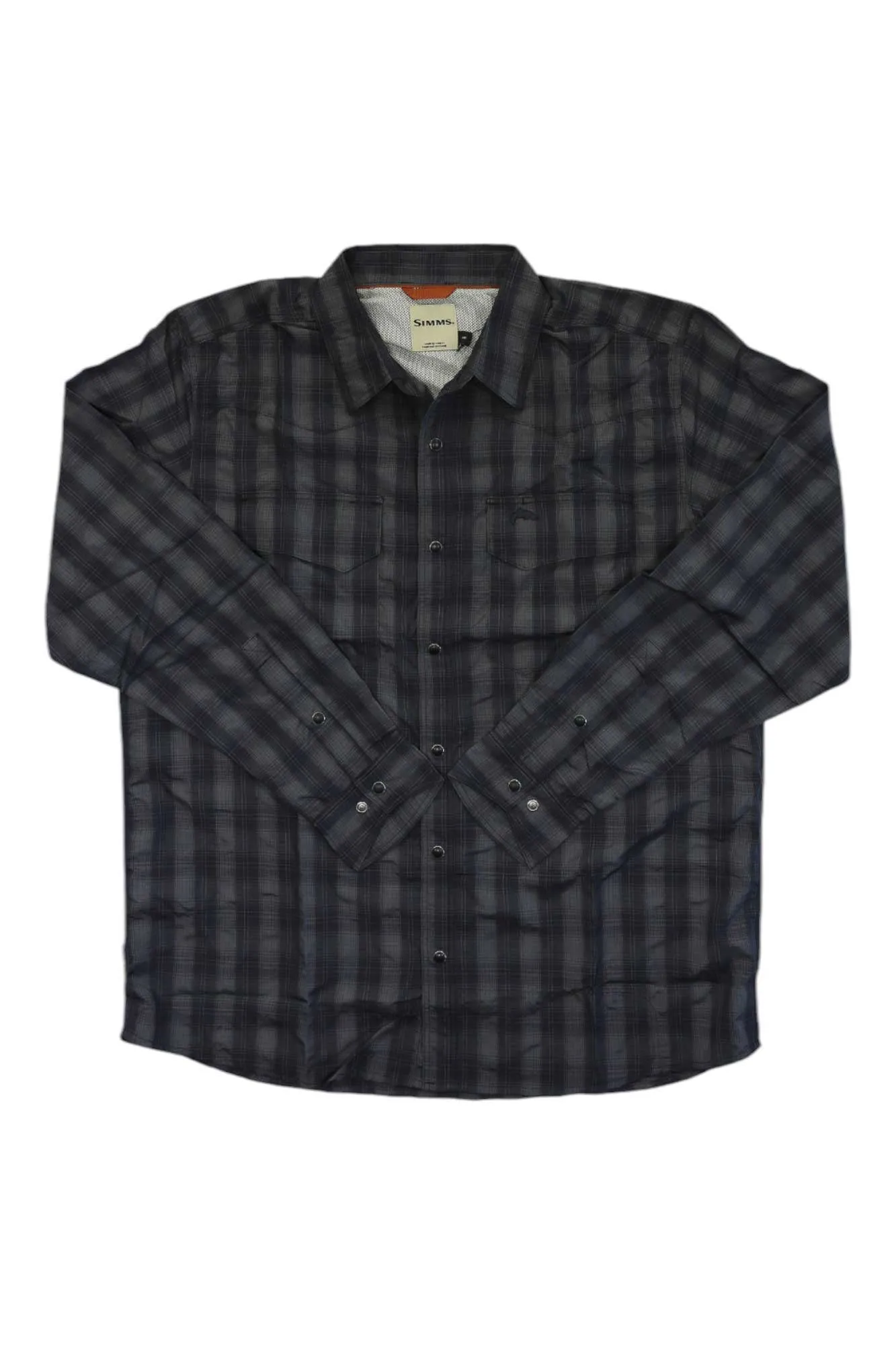 Simms Mens Big Sky LS Shirt sold by Out&Back Outdoor
