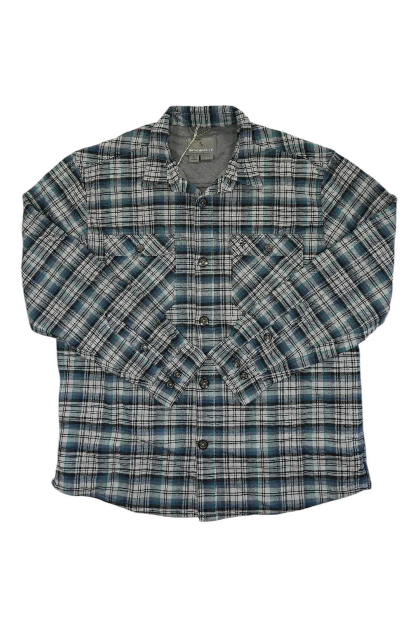 Royal Robbins Mens Snowcap Lined Flannel LS Shirt sold by Out&Back Outdoor