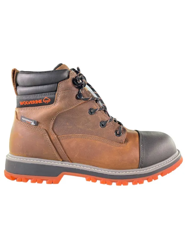 Wolverine Mens Floorhand Lx Cap Toe 6 Inch Boot - Soft Toe sold by Out&Back Outdoor