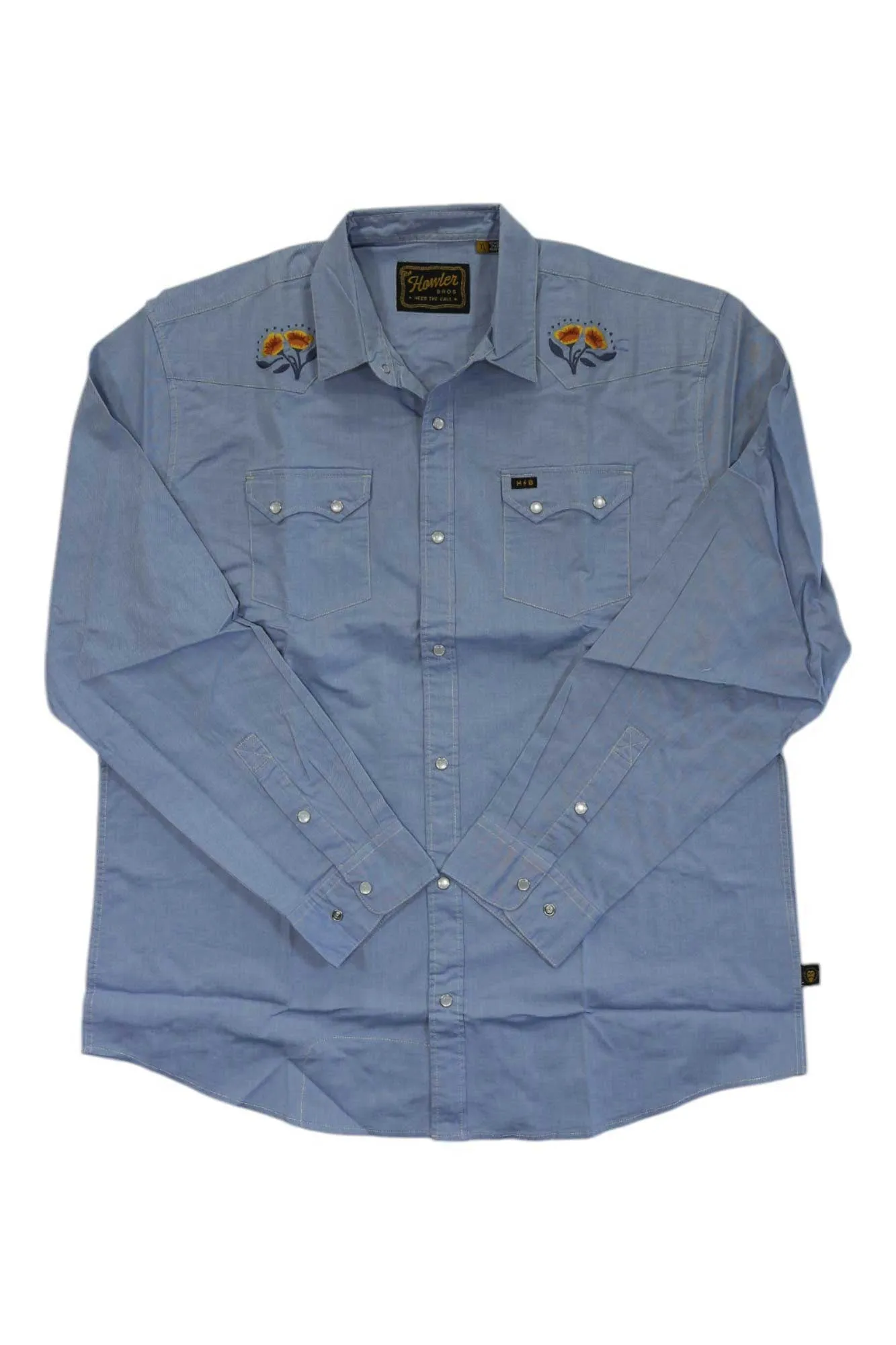 Howler Brothers Mens Crosscut Deluxe Snapshirt sold by Out&Back Outdoor