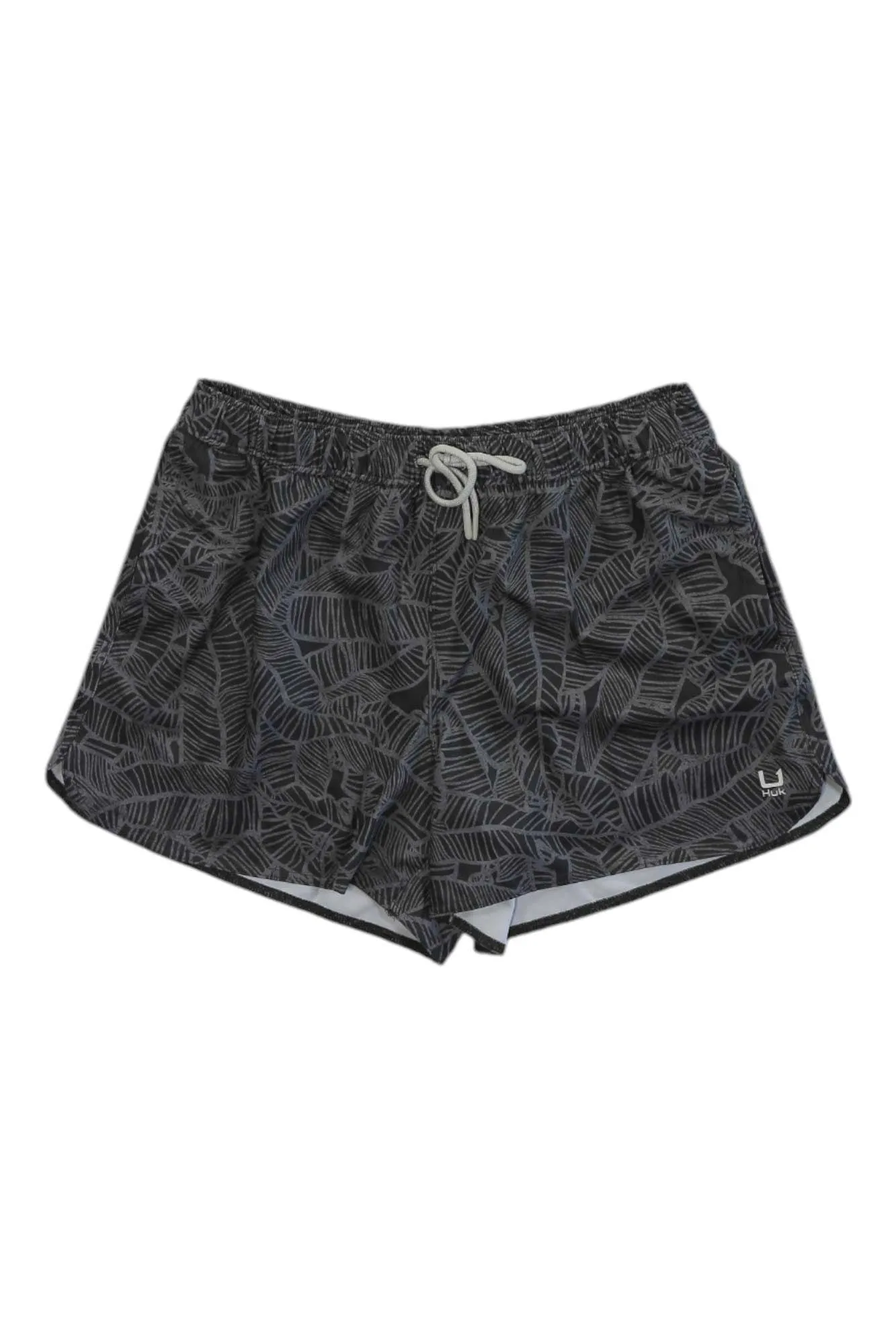 Huk Womens Pursuit Linear Leaf Volley 3 Inch Short sold by Out&Back Outdoor