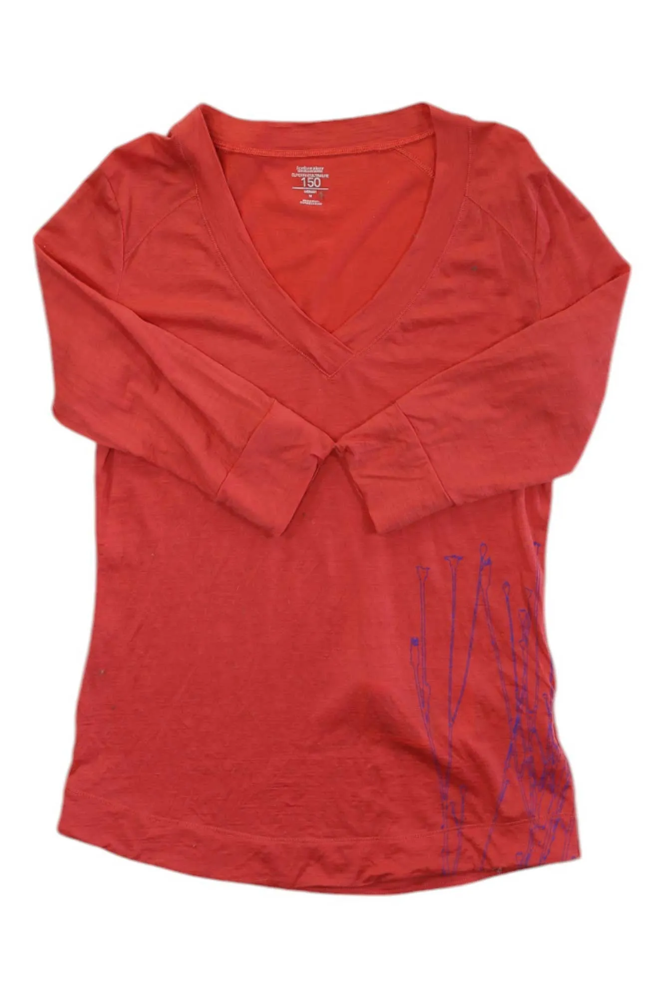 ICEBREAKER WOMENS MERINO WOOL 150 ULTRA LITE QUARTER SLEEVE TOP sold by Out&Back Outdoor product image thumbnail 2