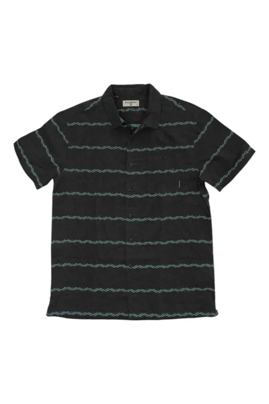 Billabong Mens Sundays Jacquard SS Shirt sold by Out&Back Outdoor